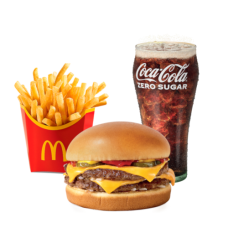 Meniu Dublu Cheeseburger