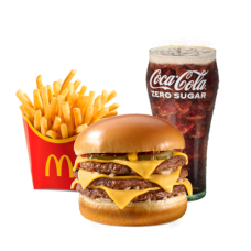 Meniu Triplu Cheeseburger